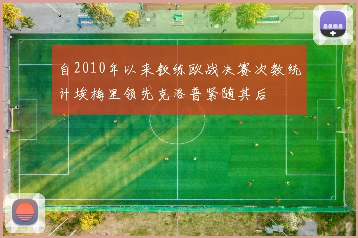 自2010年以来教练欧战决赛次数统计埃梅里领先克洛普紧随其后